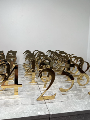 Cut Out Number Table Numbers